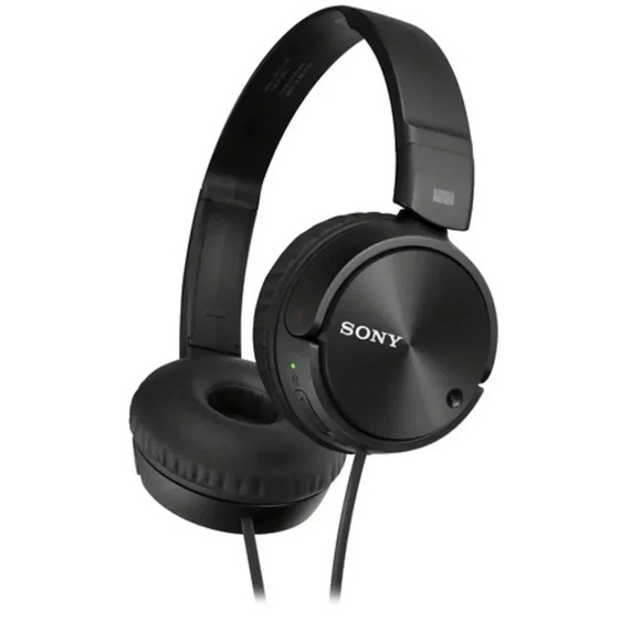 SONY ✨ Noise-Canceling Wired On-Ear Headphones Black - Picture 2 of 6
